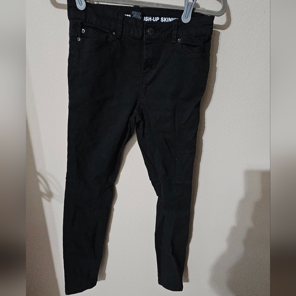 Sears Classic Black Denim Pants